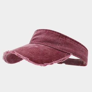 Casquette de <span class=keywords><strong>soleil</strong></span> unisexe en coton vieilli, déchirée et lavée, pour activités de plein air, pêche, golf, tennis, prête à être expédiée en gros - Product Image 4