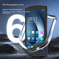 PDA portable industriel DT50X, Android 11, lecteur de codes-barres 1D 2D, IP67, 4G WiFi NFC, collecteur de données pour la logistique d'entrepôt