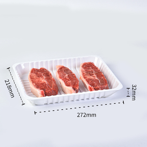 <span class=keywords><strong>PET</strong></span> PP alimentaire viande de boeuf plateaux à emporter plateau d'emballage à rouler personnalisé pour l'emballage de la viande - Product Image 2