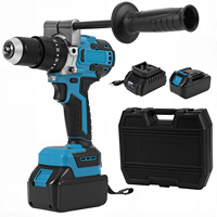 Perceuse à percussion sans fil rechargeable sans balais 21V Lithium-ion 90N Couple Anti-recul Personnalisation complète Usine