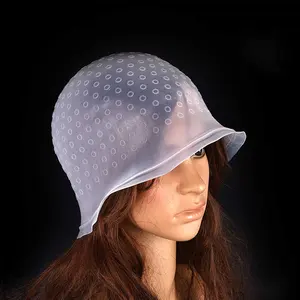 Haarsalon Styling Tools Siliconen Kapper Highlight Cap Herbruikbare Haar Tipping Dye Cap