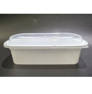 Contenedores de almacenamiento de alimentos de plástico PP para microondas Contenedor de preparación de comidas de diseño moderno para comida para llevar lista para exportar - Product Image 3