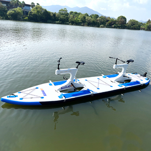 เรือถีบน้ำแบบเป่าลม ปี 2024 บอร์ด SUP สำหรับ 2 คน บอร์ดเดี่ยวสำหรับกิจกรรมทางน้ำ - Product Image 3