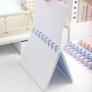 Buku catatan B5 kreatif dicetak perlengkapan sekolah siswa sampul PP buku harian dengan lubang jamur yang dapat dilepas <span class=keywords><strong>Notepad</strong></span> daun longgar - Product Image 6