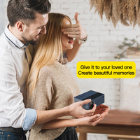 Mini projecteur LCD portable 2025 avec lampe LED, haut-parleurs intégrés, prend en charge la résolution 1080P HD/USB/AV, pour les présentations de bureau, utilisation en intérieur/extérieur, 100