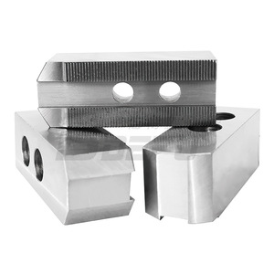 Mordazas blandas hidráulicas Pedersen de 10 pulgadas con diseño de dientes de peine para sujeción de precisión - Product Image 2