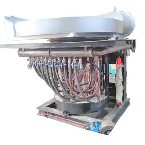 1T constant frequency 200HZ induction melting furnace
