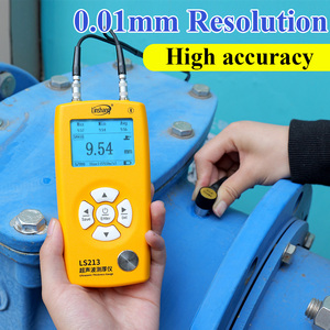 Hot bán ls213 350 mét siêu âm thông minh độ dày Meter giá rẻ siêu âm kim loại đo độ dày - Product Image 2