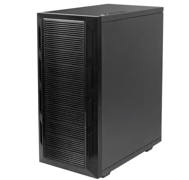 Factory Price Aluminum Alloy Mid-Tower Desktop Computer ATX Casing Gaming PC Case with Fan in Stock