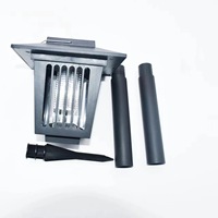 Piège à moustiques lumineux pour pelouse, résistant à la pluie, personnalisable en usine, corps en ABS, LED, anti-insectes, lumières pour moustiques de cour