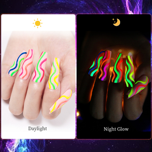 <span class=keywords><strong>LILYCUTE</strong></span> Esmalte en Gel Reflectante de 5ml con Brillo Disco, Logotipo Personalizado, Alto Brillo, Gel para Arte de Líneas con Purpurina para Salón - Product Image 4