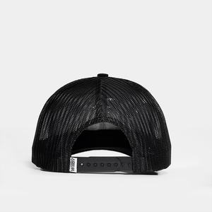 Casquette de camionneur en velours côtelé personnalisée, broderie en feutre, 5 panneaux, visière incurvée structurée - Product Image 6