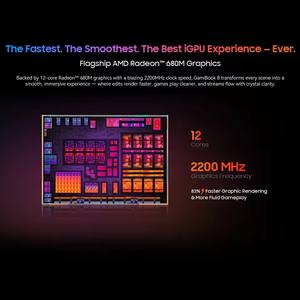 Portátil BLACKVIEW GAMIBOOK 8 de 16 Pulgadas con Pantalla FHD, 16/512 GB SSD, <span class=keywords><strong>AMD</strong></span> <span class=keywords><strong>Ryzen</strong></span> <span class=keywords><strong>7</strong></span> 7735HS, Batería de 57 Wh, Carga Rápida de 65 W, Win11Pro, Wi-Fi 6 - Product Image 4