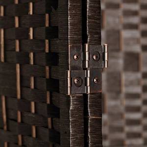 ฉากกั้นห้องนั่งเล่นแบบเคลื่อนย้ายได้สีน้ำตาล<span class=keywords><strong>ญี่ปุ่น</strong></span>ฉากกั้นผนังตกแต่งภายนอกอาคารแผง<span class=keywords><strong>ม่าน</strong></span>6ช่องสำหรับร้านอาหาร - Product Image 6