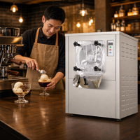 Machine à glace, machine à faire des glaces dures, usage commercial pour pâtisserie et confiserie, comptoir de desserts