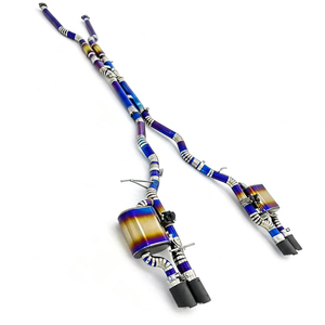Sistema de Escape Valvetronic de Titanio Azul con Válvulas GDR Catback 2005-2010 para <span class=keywords><strong>BMW</strong></span> <span class=keywords><strong>M5</strong></span> E60 M6 E63 E64 <span class=keywords><strong>V10</strong></span> <span class=keywords><strong>5.0</strong></span> Directo de Fábrica - Product Image 2