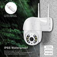Wistino 4K 8MP CCTV Cámara IP 5x Zoom digital AI Detección humana Protección de seguridad inalámbrica para el hogar iCsee Cctv Cam