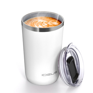 Taza de Café con Aislamiento al Vacío de Acero Inoxidable 304 <span class=keywords><strong>IDEUS</strong></span>, 600 ml, Portátil, para Oficina, Diseño Moderno y Minimalista, Mantiene la Temperatura de 6 a 12 Horas - Product Image 1