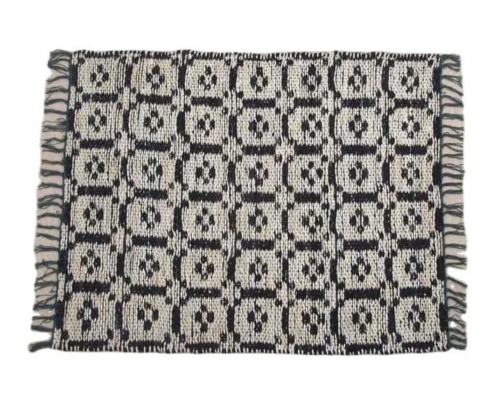 Grosir karpet kulit tenun tangan asli