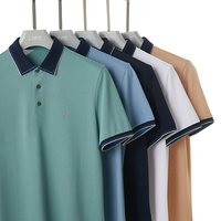 Kaos Polo 3 kancing Ice Feeling Musim Panas 95% poliester 5% spandeks pakaian produsen kaus Polo Wicking kustom