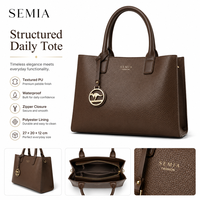 Sac fourre-tout de luxe pour femme SEMIA, style japonais, haute qualité, sac à bandoulière classique, grande capacité