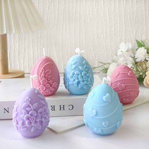 DAMAI <b>Easter</b> Egg Scented <b>Candles</b> Round <b>Candle</b> Ambience Decor Festive Holiday Gifts for <b>Easter</b> Party Home Decoration Supplies - Product Image 1