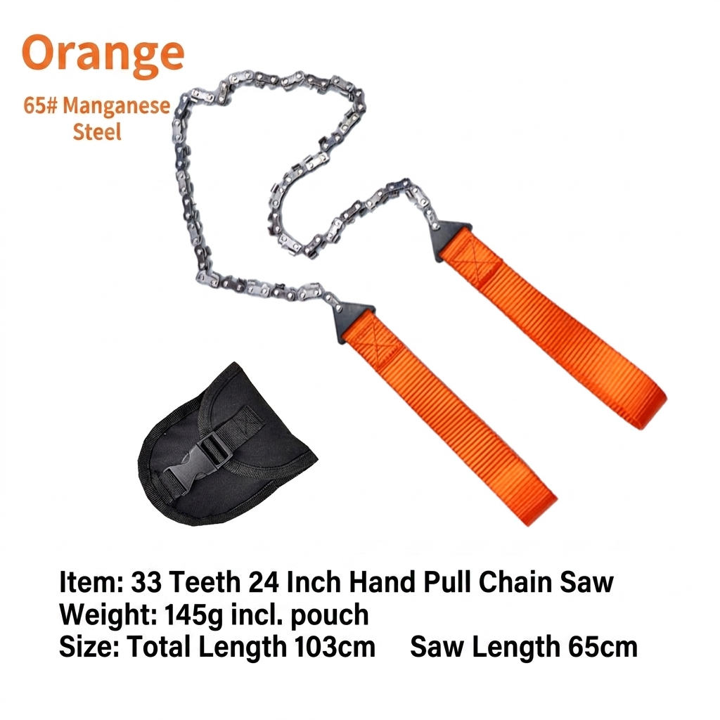 33 couteaux orange
