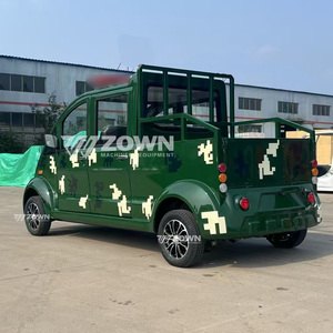Véhicule de transport d'attraction touristique populaire voiture de patrouille de sécurité électrique à 4 roues en vente - Product Image 5