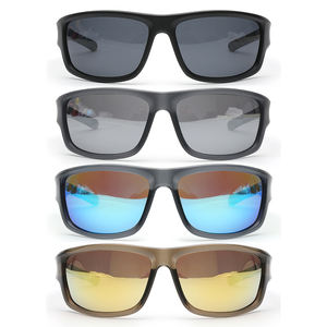 משקפי שמש ספורטיביים TR90 עם מסגרת מראה, הגנה UV400, עמידים בפני רוח, לרכיבת אופני הרים וכביש, ריצה, עם אפשרות להדפסת לוגו בהתאמה אישית, במבצע חם, סיטונאי. - Product Image 2