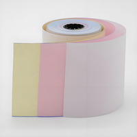 Rouleaux de papier NCR personnalisables haute précision pour formulaires informatisés avec options multi-GSM pour reçus et bons de commande