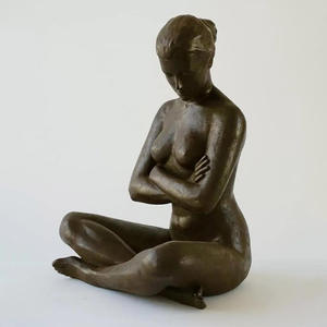Металлическая обнаженная женская скульптура, бронзовая отливка, настраиваемая человеческая скульптура - Product Image 4