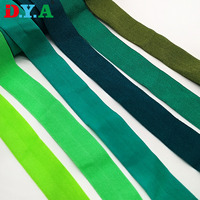 Stock ruban élastique multicolore pour couture extensible 3/4 5/8 pouces bande élastique repliable pour le bricolage bandeau de cheveux