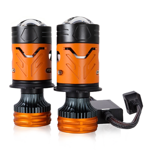 Faros Delanteros Bi-<span class=keywords><strong>LED</strong></span> Retrofit de 200W, Lente de Proyector Mini de Doble Haz, Luces <span class=keywords><strong>LED</strong></span> H4 H7, Luces <span class=keywords><strong>LED</strong></span> Empotradas Retrofit - Product Image 5