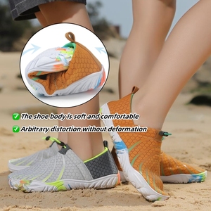 Chaussures aquatiques pour enfants Yoris à séchage rapide, antidérapantes, avec semelle en caoutchouc, pour la plage - Product Image 5