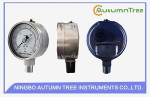 4 "100mm idraulico resistente manometro/completo in acciaio inox manometro, MOD 118AL - Product Image 5