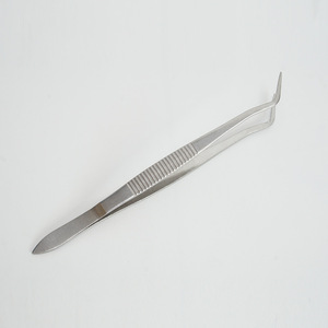 Pince dentaire 16 cm en forme de coude, pince à boules de coton, outil d'examen buccal - Product Image 2