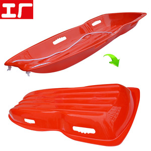 Trineo para adultos y niños de 1.2 metros, de plástico resistente, para deslizarse por la nieve, diversión al aire libre en invierno. - Product Image 3
