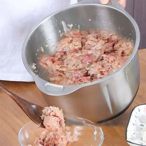 Petit hachoir multifonction portable, mini robot culinaire, hachoir à <span class=keywords><strong>viande</strong></span> - Product Image 4