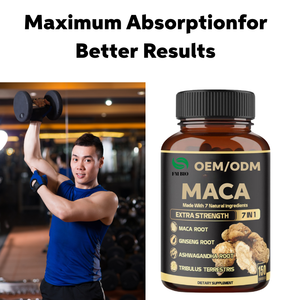 अंतिम मका रूट पाउडर कार्बनिक 60 पीसी मैका रूट निकालने कैप्सूल - Product Image 6