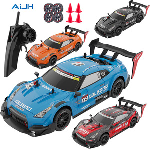 Coche Deportivo RC con Luces LED AiJH, Escala 1:14, Carrera Rápida y Plana, Aleación Eléctrica, Control Remoto, Derrape, Regalo de Cumpleaños para Niños - Product Image 1