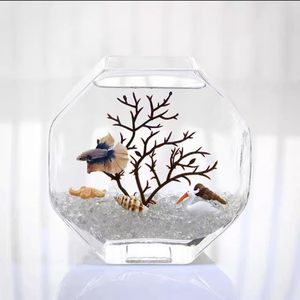 Creatief verdikt high-definition glazen mini-<span class=keywords><strong>aquarium</strong></span> 2,5L desktop landschap ecologische fles hydrocultuur huisdecoratie patio - Product Image 1