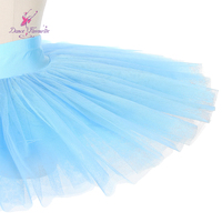 Tutu slim demi-tutu en 7 couches, tissu de tulle, entraînement pré-professionnel pour le Ballet, BLL001