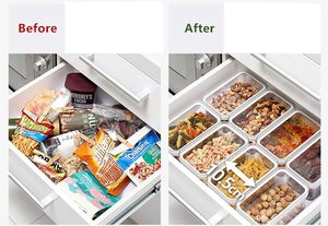 Contenedor de Almacenamiento de Alimentos Minimalista de Calidad Perfecta, Recipiente Hermético Apilable de Plástico con Tapa para Refrigerador, 2300 ml, para Almacenamiento de Alimentos Frescos, Ideal para Regalos - Product Image 3