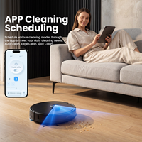 Nouvel Aspirateur Robot Électrique Intelligent 2026 pour Sols, avec Filtre HEPA, Contrôle via l'Application Tuya, Recharge Automatique, Nettoyage Humide et Sec