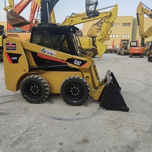 Cargadora de Ruedas Usada Caterpillar Cat 226B, Cargadora de Ruedas Original con Cucharón, Maquinaria de Construcción - Product Image 2