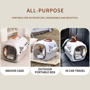 Vente chaude en plastique Lager Transport Carriers Iata Airline Approved Dog <span class=keywords><strong>Cage</strong></span> Xxxl - Product Image 3