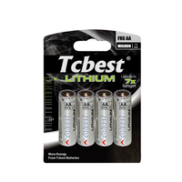 Batteries au lithium AA Super Power Li-FeS2 AA FR6 FR14505 1.5V avec batteries non rechargeables de grande capacité 3000mAh pour jouets