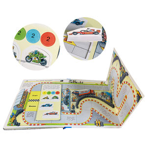 <span class=keywords><strong>Libro</strong></span> de cartón para niños personalizado servicios de impresión <span class=keywords><strong>libro</strong></span> de solapa elevador de cartón para niños - Product Image 1