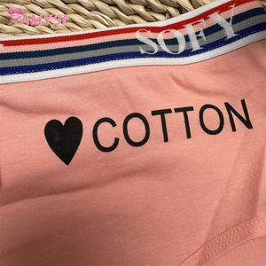 H931 #   XL XXL XXXL Damen Sexy Dünner Mid-Rise Fitness Sport-Stil Bikini Unifarben Gestrickt 100% Baumwolle Antibakteriell Alltagstauglich - Product Image 3