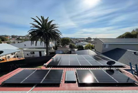Système de stockage d'énergie solaire photovoltaïque hors réseau 10KW 20KW 30KW, kit complet avec panneaux, onduleur hors réseau, batterie au lithium pour l'Afrique
